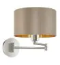 Eglo Vägglampa Maserlo Stål Satin Nickel | Passande för E27