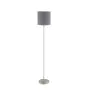 Eglo Golvlampa Pasteri Stål Satin Nickel Grå | IP20 - Passande för 1x E27 