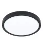 Eglo Taklampa Fueva 6 Plast Svart 14.2W 2000lm - 827-840-865 CCT