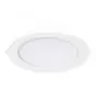Noxion LED Downlight Slim V2.0 24W 2400lm 120D - 830 Varm Vit | 225mm - Utskärning   200mm - IP44 