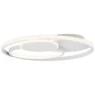 Brilliant Runda Taklampa Metall Silicone Vit 45W 5200lm - 830-865 CCT | 500mm - Fjärrkontroll Dimbar