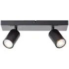 Brilliant Jello Taklampa Metall Matt Svart 9W 690lm - 830 Varm Vit | Inkl. 2x GU10