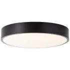 Brilliant Slimline Taklampa Metall Plast Svart Vit 22W 2400lm - 830 Varm Vit | 330mm