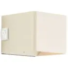 Brilliant Iseo Vägglampa Plast Beige 4W 300lm - 830 Varm Vit | IP44 - Utomhus - Rörelse- och Ljussensor - USB Uppladdningsbar