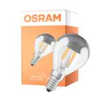 Osram Classic LED E14 Boll Filament Klar 4W 350lm - 827 Extra Varm Vit | Ersättare 31W