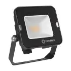 Ledvance LED Strålkastare Kompakt Svart 10W 900lm 100D - 830 Varm Vit | IP65 - Symmetrisk 