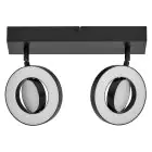 Ledvance LED Decor Spot Saturn Plast Svart 21W 440lm - 830-842-865 CCT
