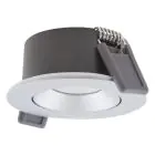 Ledvance LED Spot Air Adjust Aluminium Silver 4W 320lm 36D - 930 Varm Vit | Utskärning   68mm - IP23 - Bästa färgåtergivning - Dimbar