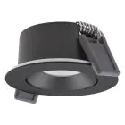 Ledvance LED Spot Air Adjust Aluminium Svart 4W 300lm 36D - 927 Extra Varm Vit | Utskärning   68mm - IP23 - Bästa färgåtergivning - Dimbar