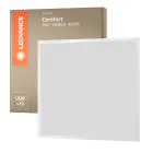 Ledvance LED Panel Comfort Aluminium Vit 28W 3640lm - 840 Kallvit | 60x60cm - UGR < 19