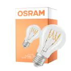 Osram Vintage 1906 LED Classic Slim E27 Päron Filament Klar 4.8W 470lm - 827 Extra Varm Vit | Dimbar - Ersättare 40W