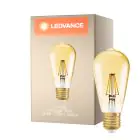 Ledvance Vintage 1906 LED E27 Päron Klar 6.5W 725lm - 824 Extra Varm Vit | Dimbar - Ersättare 55W