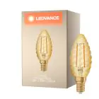 Ledvance Vintage 1906 LED E14 Kronljus Guld 1.5W 120lm - 824 Extra Varm Vit | Ersättare 12W