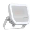 Ledvance LED Strålkastare Aluminium Vit 17W 2200lm 100D - 830 Varm Vit | IP66 - Symmetrisk