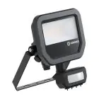 Ledvance LED Strålkastare Aluminium Svart 8W 1200lm 100D - 840 Kallvit | IP65 - Rörelse- Och Ljussensor - Symmetrisk