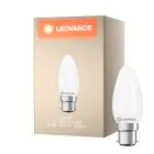 Ledvance Classic LED B22 Kronljus Matt 3.4W 470lm - 827 Extra Varm Vit | Ersättare 40W