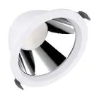 Ledvance LED Downlight Comfort Aluminium Vit 18W 2160lm 55D - 930-940 CCT | 160mm - Utskärning   150mm - IP44 - Bästa Färgåtergivning - UGR