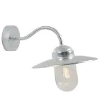 Nordlux Luxembourg Vägglampa Stål och Glas Grå - Kustområde | IP54 - Passande för E27