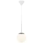 Nordlux Café Pendellampa Glas Vit | Passande för E27