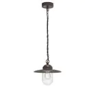 Nordlux Luxembourg Pendellampa Metall och Glas Rostig | IP33 - Passande för E27