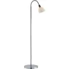 Nordlux Ray Golvlampa Enkel Metall Krom | Passande för 1x E14