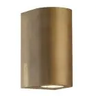 Nordlux Canto Vägglampa Mässing Guld Up & Down | Passande för 2x GU10
