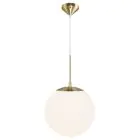 Nordlux Grant Pendellampa Glas Guld | Passande för E27