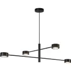 Nordlux Pendellampa Clyde 20W 827 350lm 120D Svart - Metall | Dimbar - Extra Varm Vit