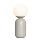 Nordlux Bordslampa Notti Metall Grå | Passande för 1x E14