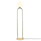 DFTP by Nordlux Shapes Golvlampa Glas och Metall Mässing | Passande för E27