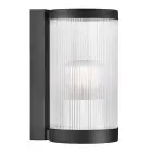 Nordlux Coupar Vägglampa Aluminium Svart | IP54 - Passande för E27