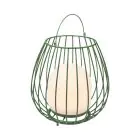Nordlux Bordslampa Jim To-Go Portable Batteri Metall Grön 3W 300lm - 827 Extra Varm Vit | 3-Stegs Dimbar 