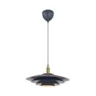 Nordlux Bretagne 38 Pendellampa Metall Grå | Passande för 1x G9