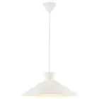 Nordlux Dial 45 Pendellampa Metall Vit | Passande för 1x E27
