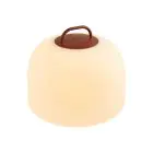 Nordlux Bordslampa Kettle To-Go Portable Batteri Röd 6.8W 450lm - 827 Extra Varm Vit | 3-Stegs Dimbar 