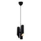DFTP by Nordlux Rochelle Pendellampa Metall Svart | 207mm - Passande för 3x GU10