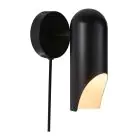 DFTP by Nordlux Rochelle Vägglampa Metall Svart | 76mm - Passande för GU10