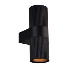 Nordlux Kyklop Vägglampa Aluminium Svart Up & Down | Passande för 2x GU10