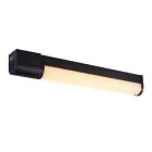 Nordlux Malaika 49 Vägglampa Aluminium Svart 6W 540lm - 830 Varm Vit | IP44