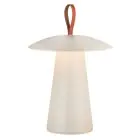 Nordlux Bordslampa Ara Batteri Aluminium Sanded 2W 240lm - 830 Varm Vit | Dimbar Touch