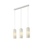 Nordlux Miella 3-Rail Pendellampa Glas Vit | Passande för 3x E27
