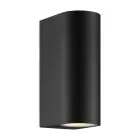 Nordlux Dion Vägglampa Aluminium Svart Up & Down | Passande för 2x GU10