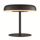 Nordlux Bordslampa Solar Elmer Batteri Svart 2W 100lm - 830 Varm Vit | 3-Stegs Dimbar 