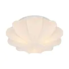 Nordlux Taklampa Aeron 60 Textil Vit | IP20 - Passande för 3x E27