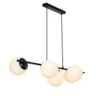 Nordlux Lilly Pendellampa Svart | Passande för 5x E14