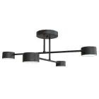 Emibig Taklampa Halo Stål Svart | Passande för 4x GX53 - Max 8W