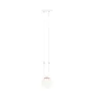 Emibig Pendellampa Glam Stål Vit | Passande för 1x E14 - Max 10W
