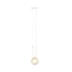 Emibig Pendellampa Glam Stål Vit | Passande för 1x E14 - Max 10W