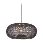 Good&Mojo Pendellampa Arizona Rattan Burgundy L | Passande för 1x E27 