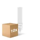 Flerpack 10x Noxion Lucent PL-C LED 5.2W - 830 Varm Vit | 2-Stift - Ersättare 18W